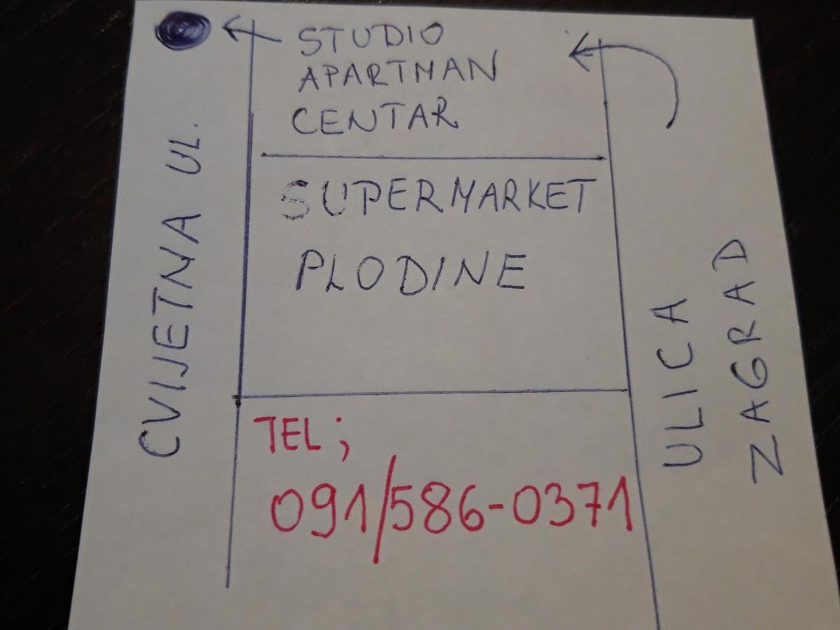 Studio Apartman Centar Огулин Экстерьер фото